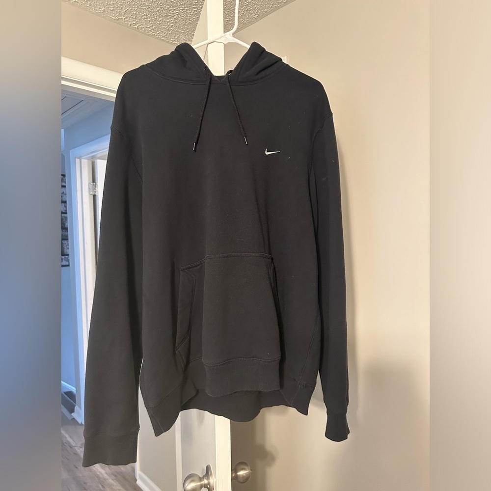 Nike Men Hoodie Black XL Streetwear Basics Athletic